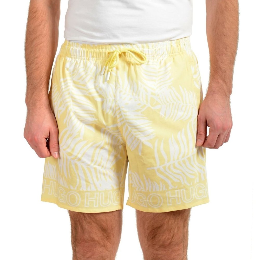 Hugo Boss Men's SOMA Multi-Color Swim Board Shorts